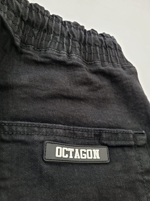Spodenki Octagon Elastic black jeans