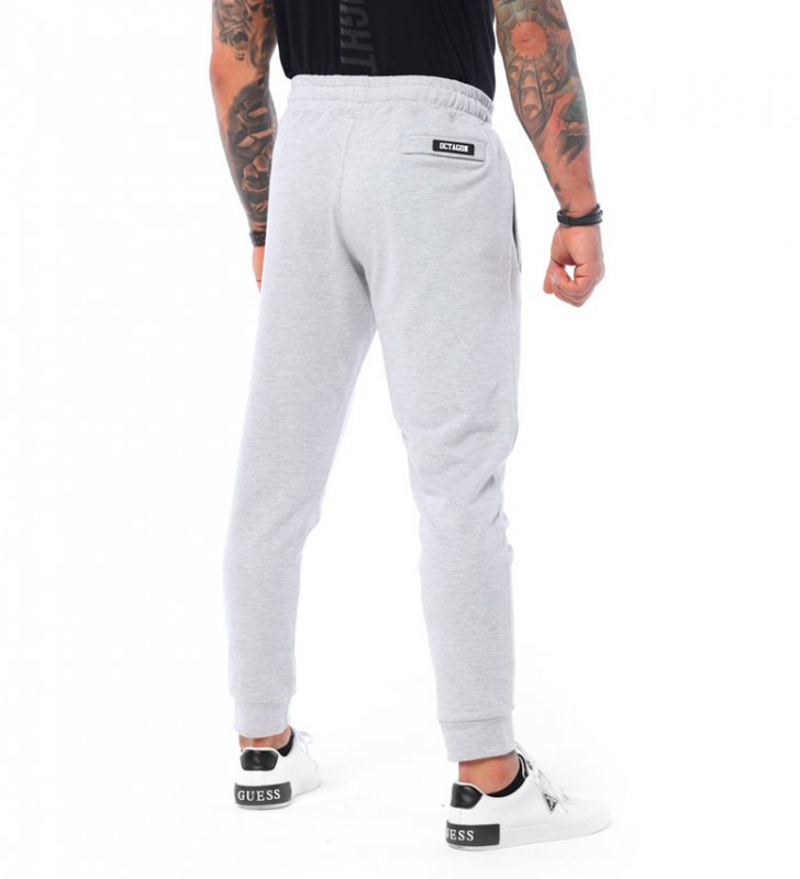 Spodnie dresowe Octagon TH slim sport grey