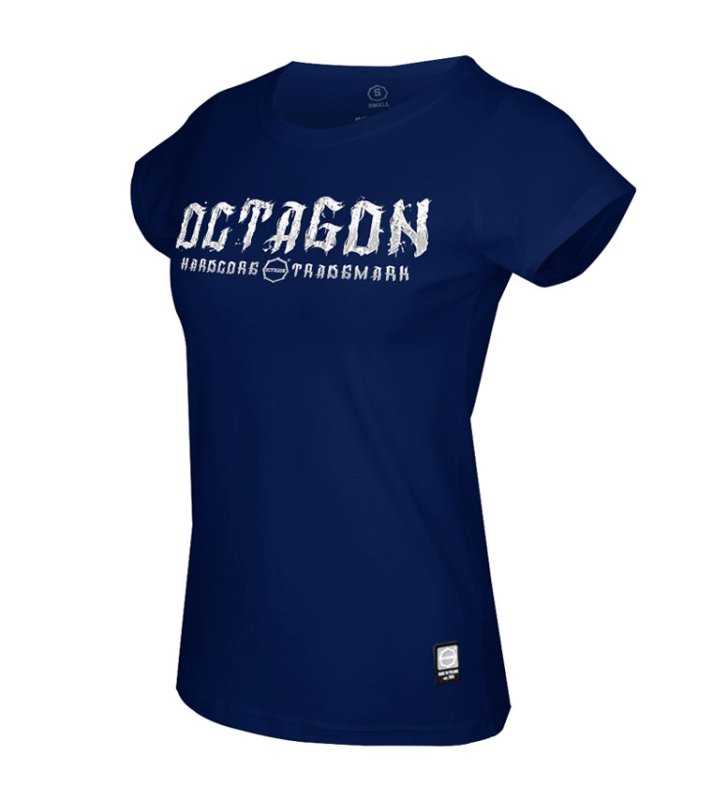 T-shirt damski Octagon Miss Joker dark navy