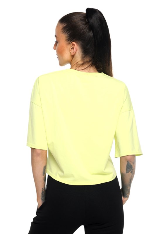 T-shirt damski Octagon RING yellow