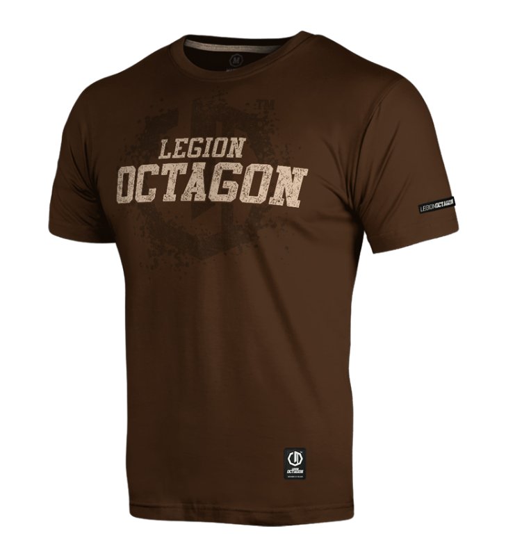 T-shirt Legion Octagon Grunge brown