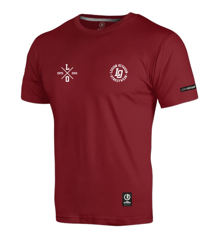 T-shirt Legion Octagon LO burgund