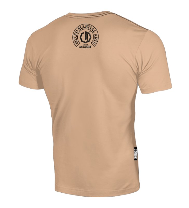 T-shirt Legion Octagon MMA beige