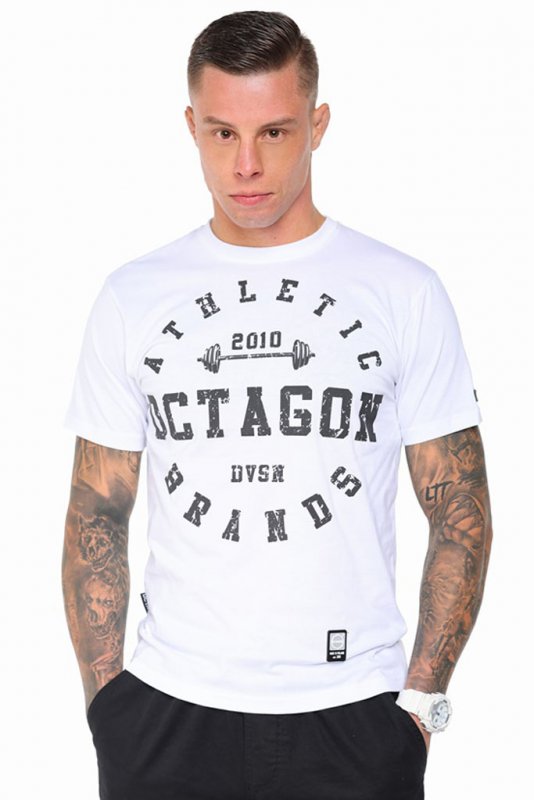 T-shirt Octagon Athletic Brands white [KOLEKCJA 2021]