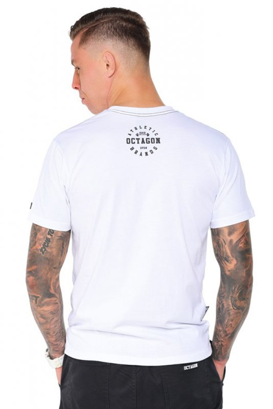 T-shirt Octagon Athletic Brands white