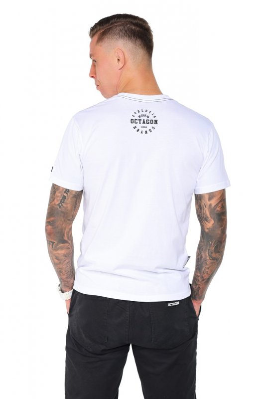 T-shirt Octagon Athletic Brands white
