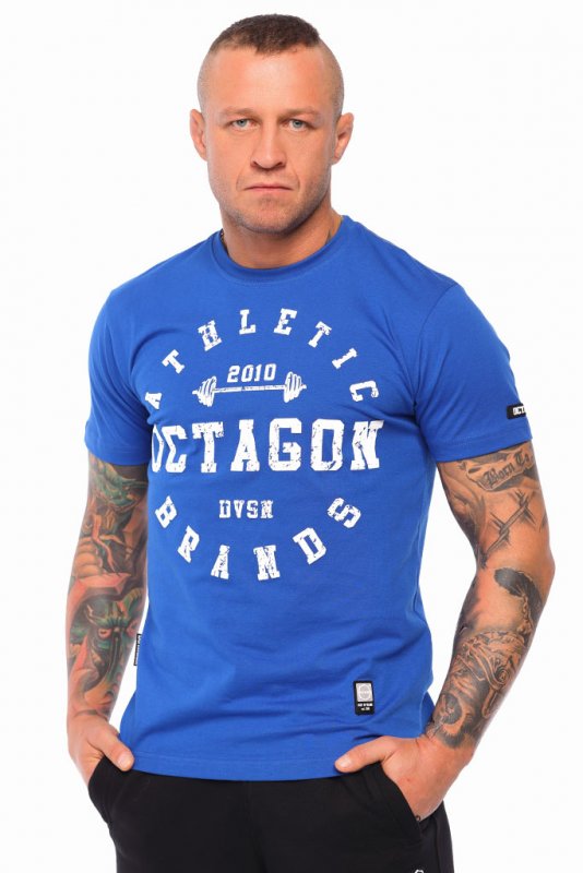 T-shirt Octagon Athletic Brands blue