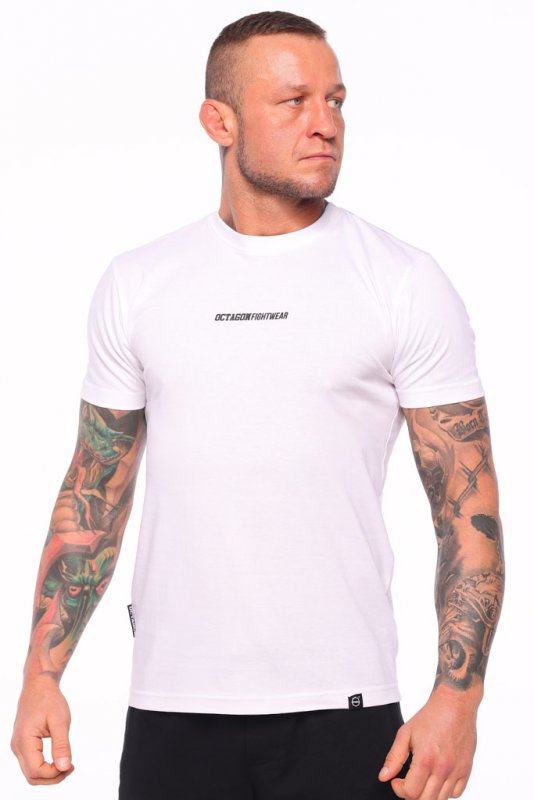 T-shirt Octagon Fight Wear Small white  [KOLEKCJA 2022]