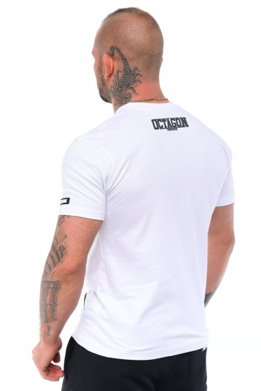 T-shirt Octagon  Fight Wear white/black [KOLEKCJA 2022]