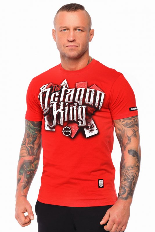 T-shirt Octagon King red