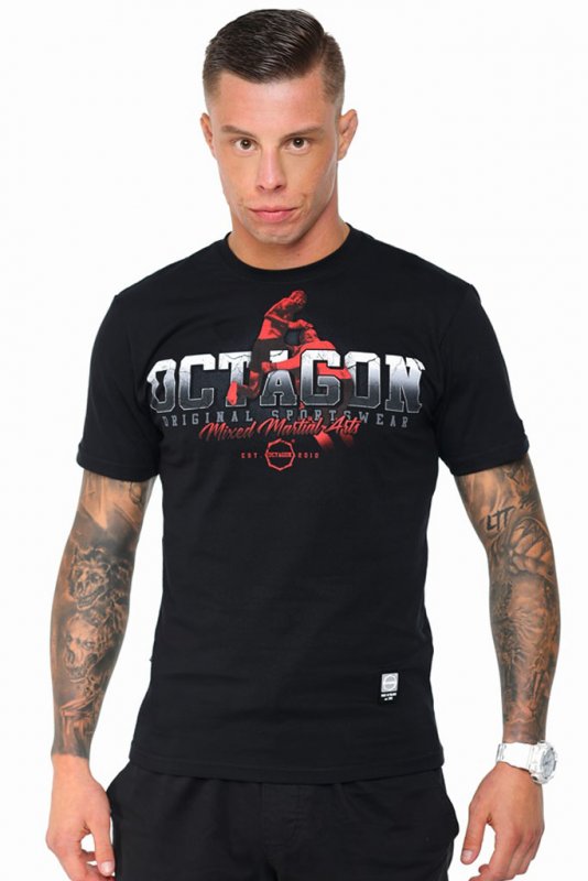 T-shirt Octagon Mixed Martial Arts 2 black
