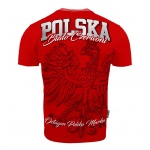 T-shirt Octagon Polska Biało Czerwoni czerwony