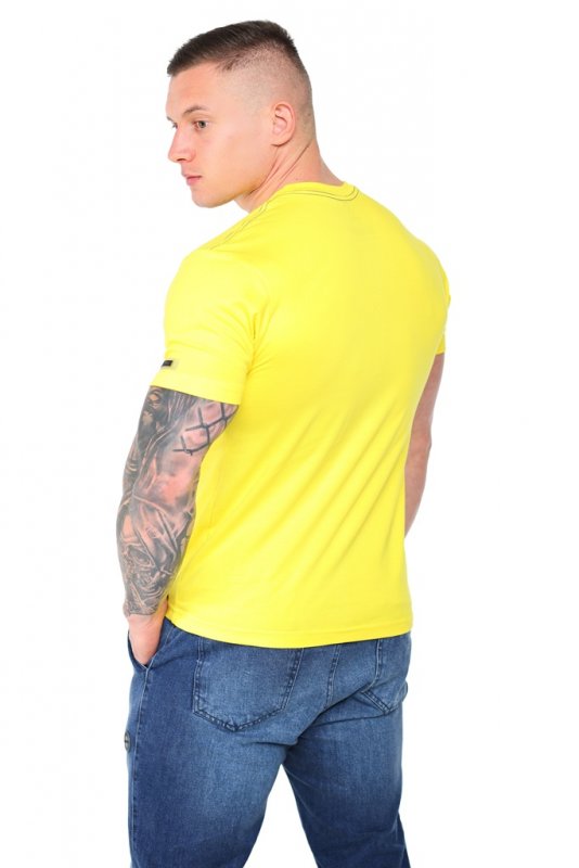 T-shirt Octagon Regular yellow