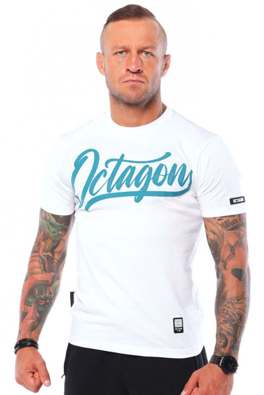 T-shirt Octagon Retro white [KOLEKCJA 2022]