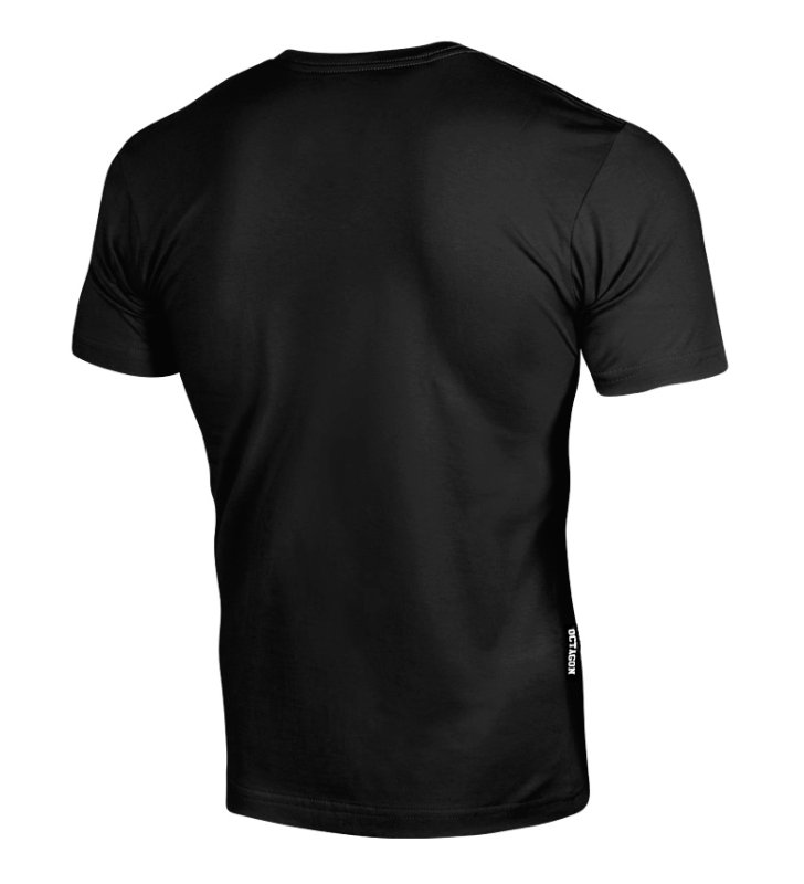 T-shirt Octagon Small Logo black/orange 