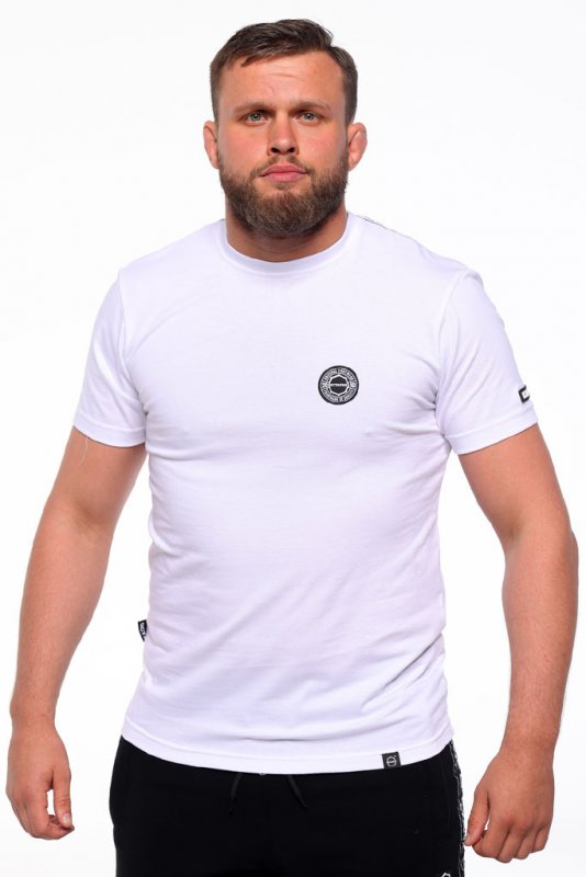 T-shirt Octagon CREST white 