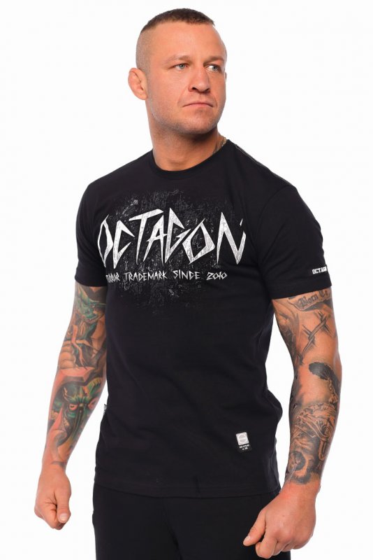 T-shirt Octagon SPIDERSKULL black  