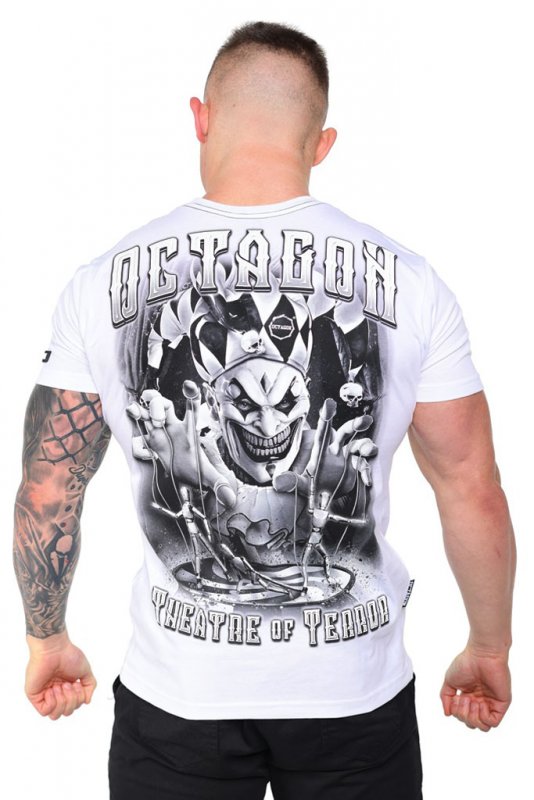T-shirt Octagon Theatre Of Terror white