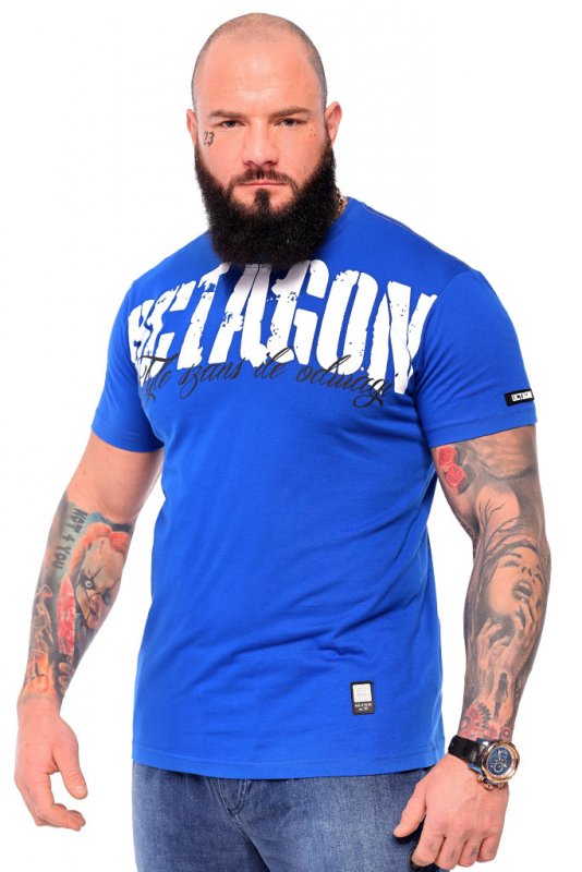 T-shirt Octagon Tyle Szans Ile Odwagi 2 blue