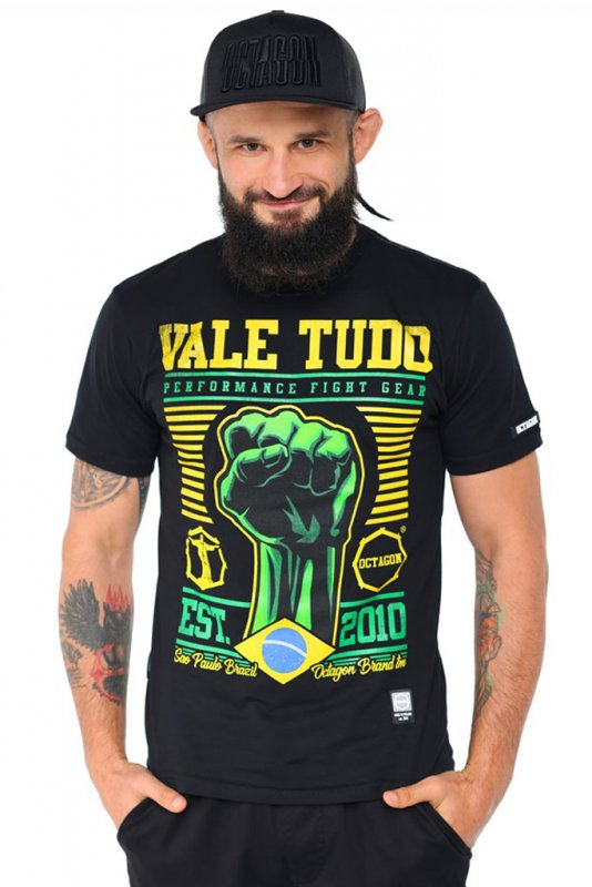 T-shirt Octagon Vale Tudo black