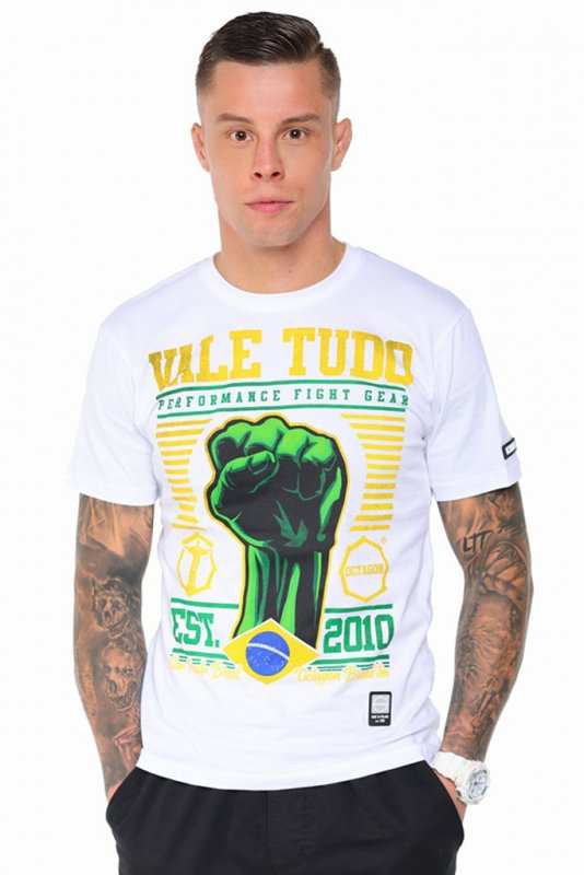 T-shirt Octagon Vale Tudo white [KOLEKCJA 2021]