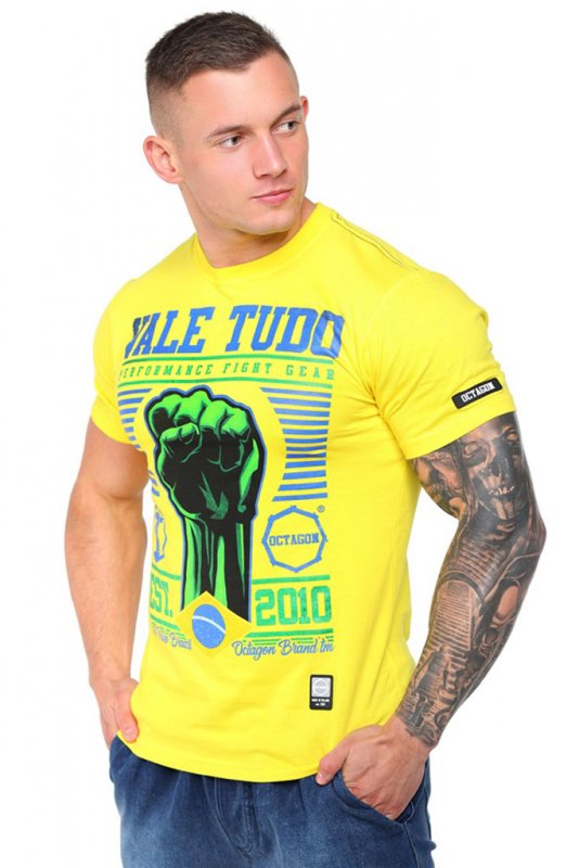 T-shirt Octagon Vale Tudo yellow [KOLEKCJA 2021]