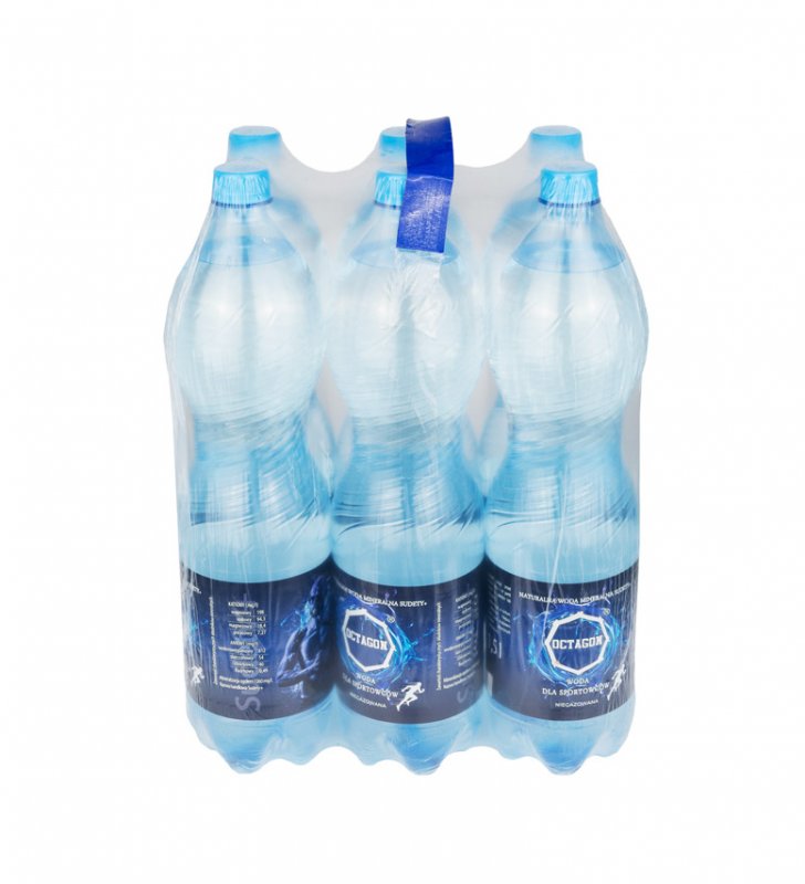 Woda Mineralna dla sportowców Octagon 1.5l x 6szt (zgrzewka)