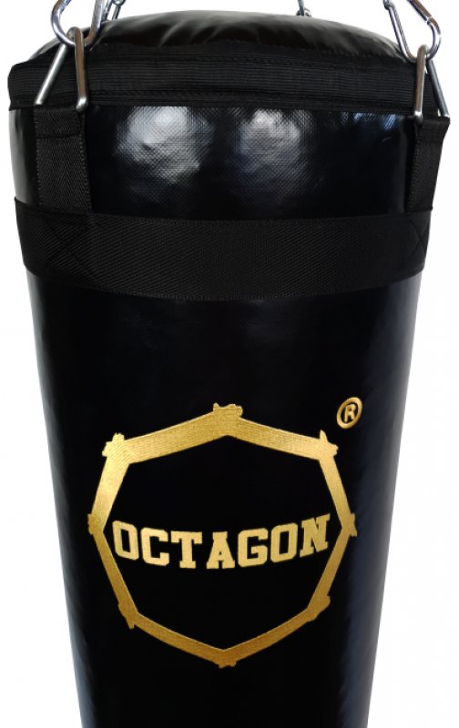 Worek bokserski Octagon 140x45 CARBON gold