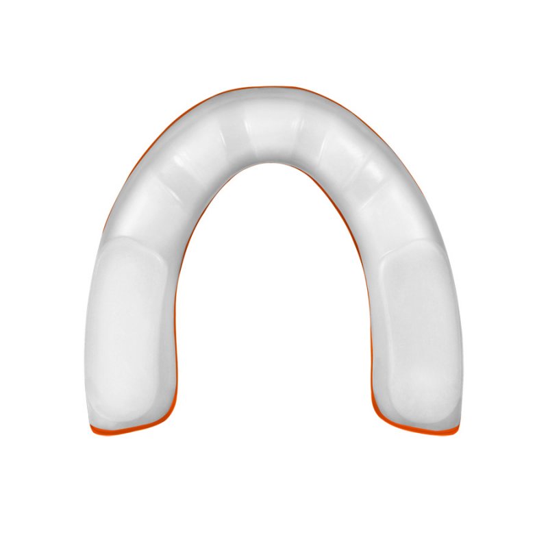 Żelowy ochraniacz na zęby Octagon SZCZĘKA pojedyncza white/orange