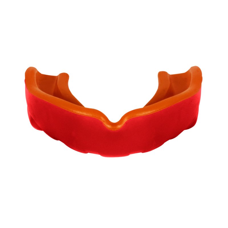 Żelowy ochraniacz na zęby Octagon SZCZĘKA pojedyncza red/orange