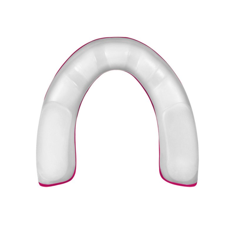 Żelowy ochraniacz na zęby Octagon SZCZĘKA pojedyncza white/pink